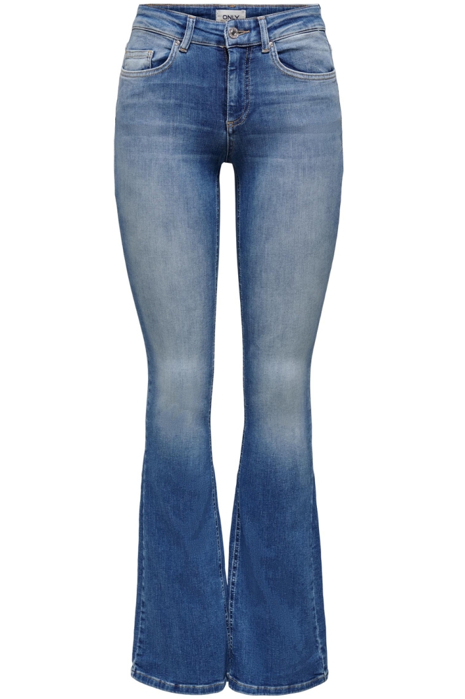 ONLBLUSH LIFE MID FLARED BB REA1319 15223514 Medium Blue Denim